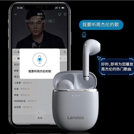 هندزفری بلوتوث دوگوش لنوو Lenovo H12 Bluetooth Earphone