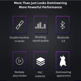 اسپیکر بلوتوثی رسی Recci bulldog bluetooth speaker RSK-W18