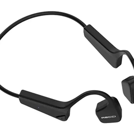 هندزفری بی سیم گردنی القایی رسی Recci Front Runner Bone wireless headphones REP-W40