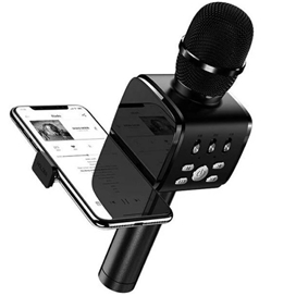 میکروفون بی سیم و هولدر گوشی جویروم Joyroom JR-MC3 Wireless Microphone with Mobile Holder