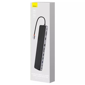 هاب تایپ سی 11 پورت و پایه لپ تاپ بیسوس Baseus EliteJoy Gen2 HUB 11in1 laptop stand WKSX030013
