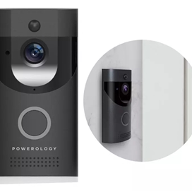 زنگ در هوشمند پاورولوژی Powerology Smart Video Doorbell PSVDBBK