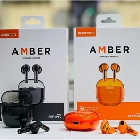 هندزفری بی سیم رسی RECCI REP-W50 Amber Wireless Earbuds