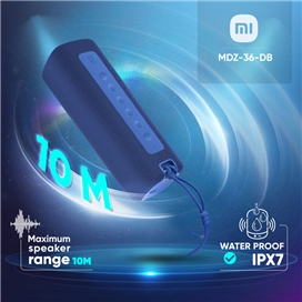 اسپیکر بلوتوث شیائومی Xiaomi Mi Portable Bluetooth Speaker MDZ-36-DB 16W توان 16