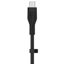 کابل شارژ سریع USB-C با رابط لایتنینگ بلکین مدل CAA009bt1MBK طول 1 متر