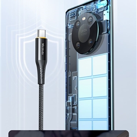 کابل شارژ قطع کن دار تایپ سی به تایپ سی 100 واتی مک دودو مدل MCDODO CA-3460 طول 1.2متر