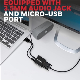 آداپتور HDMI  به VGA - مشکی