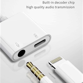 تبدیل لایتنینگ به لایتنینگ و جک 3.5 میلیمتری رسی مدل RDS-A10