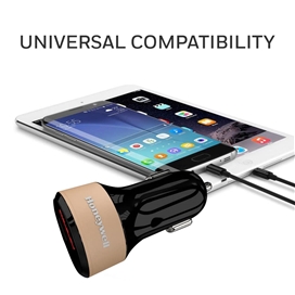 شارژر فندکی 32W  - با یک خروجی USB و یک خروجی USB-C