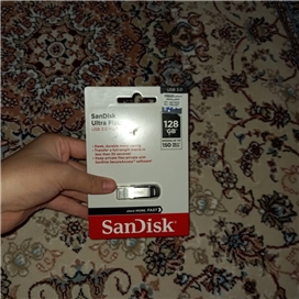 فلش مموری 128 گیگابایت سن دیسک SanDisk Ultra Flair CZ73