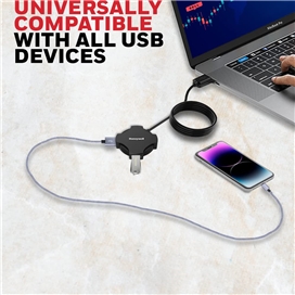 هاب USB بدون برق با 4 پورت