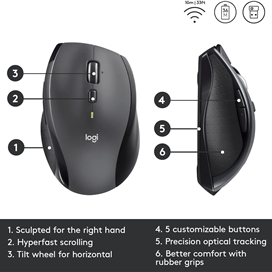 ماوس بی سیم لاجیتک مدل ام 705 ا M705 Marathon Cordless Laser Mouse