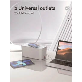 چند راهی برق و شارژر وایرلس الدینیو LDNIO SCW5354