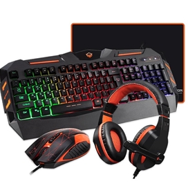 پک گیمینگ میشن Meetion MT-C500 موس ، کیبورد ، هدست و موس پد