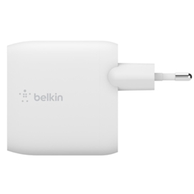 شارژر دیواری شارژ سریع دو پورت 24 وات بلکین مدل WCB002vfWH