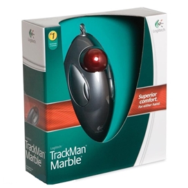 ماوس لاجیتک مدل Trackman Marble ا Logitech Trackman Marble Wired Trackball Mouse