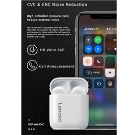 هندزفری بلوتوث لنوو Lenovo LivePods LP2 Wireless Handsfree