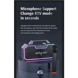 اسپیکر بلوتوثی قابل حمل زیلوت مدل S57