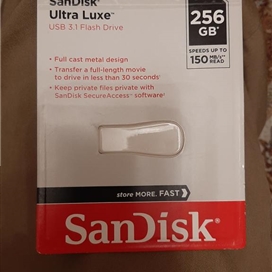 فلش مموری 256 گیگابایت سن دیسک SanDisk Ultra Luxe SDCZ74