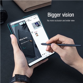 کیف چرمی نیلکین سامسونگ Samsung Galaxy Z Fold 4 5G Nillkin Qin Pro Leather Case دارای محافظ دوربین