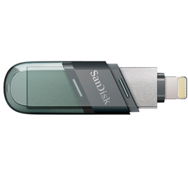 فلش مموری 128 گیگابایت لایتنینگ سن دیسک SanDisk iXpand Flip SDIX90N