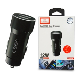 شارژر فندکی ارلدام به همراه کابل میکرو Earldom Dual USB Car Charger ES-CC4