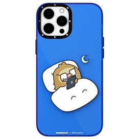 قاب YOUNGKIT یانگکیت Blue KennysGifs Mirror Series مناسب برای Apple iPhone 13 Pro Max