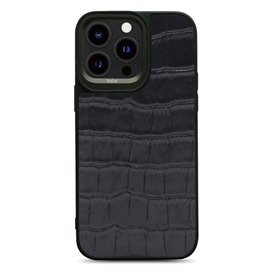قاب برند کجسا Kajsa مدل Croco Pattern Leather مناسب برای Apple iPhone 14 Plus