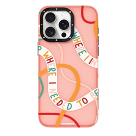 قاب YOUNGKIT یانگکیت Pink Blushing Ginger Series Apple iphone مناسب برای Apple iPhone 14