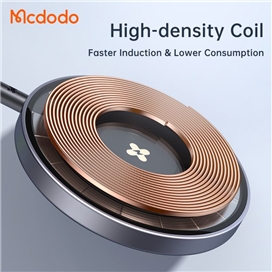 شارژر وایرلس مگ سیف مگنتی مک دودو مدل MCDODO CH-2330 توان 15 وات