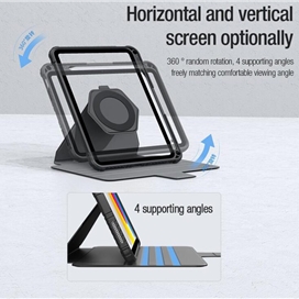 کیف کلاسوری نیلکین مدل Camshield Bumper SnapSafe Magnetic مناسب برای تبلت اپل iPad 10/ iPad 10.9 2022