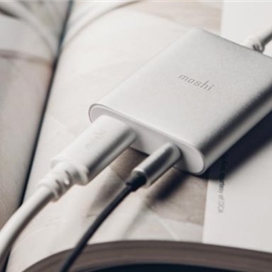 مبدل USB-C به جک 3.5 میلی متری و USB-C موشی مدل Digital Audio