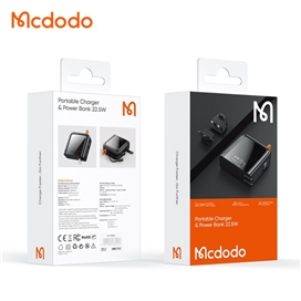 پاوربانک 15000mAh و شارژر دیواری مک دودو Mcdodo 22.5W Noah CH-117