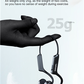 هندزفری بلوتوث القایی لنوو Lenovo X4 Bone Conduction IP56