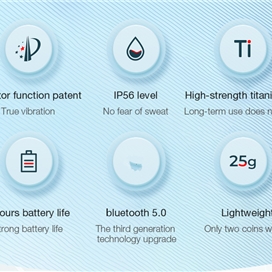 هندزفری بلوتوث القایی لنوو Lenovo X4 Bone Conduction IP56