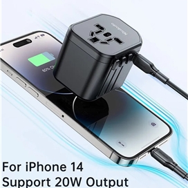 آداپتور دیواری فست شارژ مک دودو Mcdodo 20W PD Fast Charging Universal Travel Adapter CP-3471