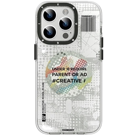 قاب YOUNGKIT یانگ کیت Camouflage Circuit Strong Anti-Drop Impact Series White مناسب برای Apple iPhone 13 Pro