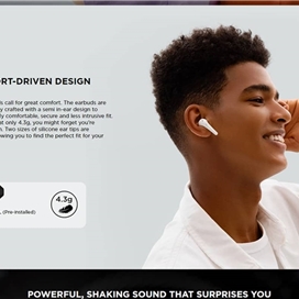 هندزفری بلوتوث دوگوش شیائومی Xiaomi 1More Comfobuds 2 ES303 ENC True Wireless Headphones