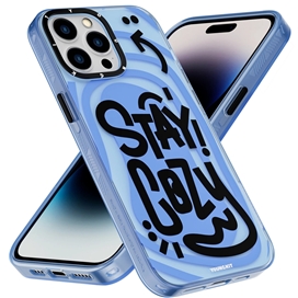 قاب YOUNGKIT یانگکیت Blue Happy Mood Series مناسب برای Apple iPhone 13 Pro