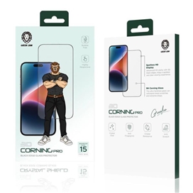 محافظ صفحه نمایش گرین لاین مدل 3D-Corning Pro مناسب برای گوشی موبایل اپل iPhone 15 Pro Max