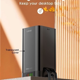 چند راهی برق 3 در 1 الدینیو 2500 وات LDNIO TOWER 3 in 1 Power Extension Cord SKW6457