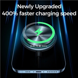 هولدر و شاژر وایرلس مگنتی جویروم Joyroom JR-ZS290