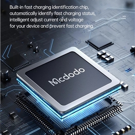 کابل فست شارژ تلفنی تایپ سی به لایتنینگ برند مکدود مدل Mcdodo CA-1960 Type-C to Lightning 36W PD Data Coiled Cable