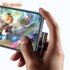 کابل شارژ هوشمند 36 واتی تایپ سی به لایتنینگ مک دودو مدل MCDODO CA-1262 طول 2 متر دارای قطع کن اتوماتیک