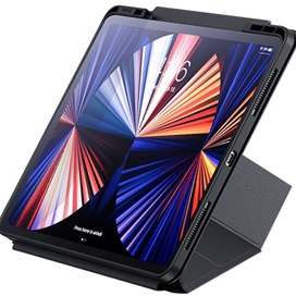 کیف چرمی هوشمند بیسوس اپل Apple iPad Pro 11 Baseus ARCX010013