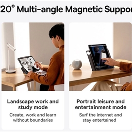 قاب محافظ و پایه‌نگهدارنده مغناطیسی آیپد‌پرو 11 اینچ بیسوس Baseus Y-type Stand Case Pad Pro 11 ARCX01