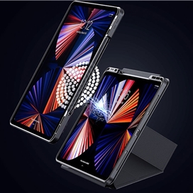 قاب محافظ و پایه‌نگهدارنده مغناطیسی آیپد‌پرو 11 اینچ بیسوس Baseus Y-type Stand Case Pad Pro 11 ARCX01