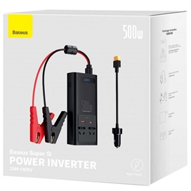 اینورتر چند کاره 500 واتی بیسوس BASEUS Car Power Inverter 500W CGNB000101