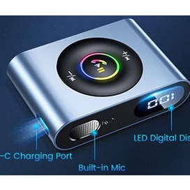 گیرنده بلوتوث جویروم Joyroom JR-CB1 Bluetooth Wireless Receiver for Car