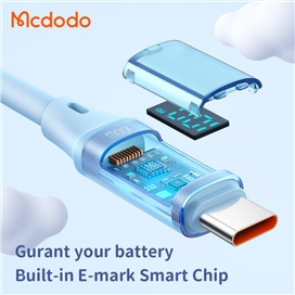 کابل شارژ سریع 100 وات تایپ سی به تایپ سی مک دودو MCDODO DIGITAL HD CA-194